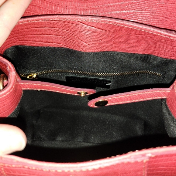 Divina Firenze Trilli Green Italian Leather Convertible Backpack Crossbody Bag - Picture 3 of 4